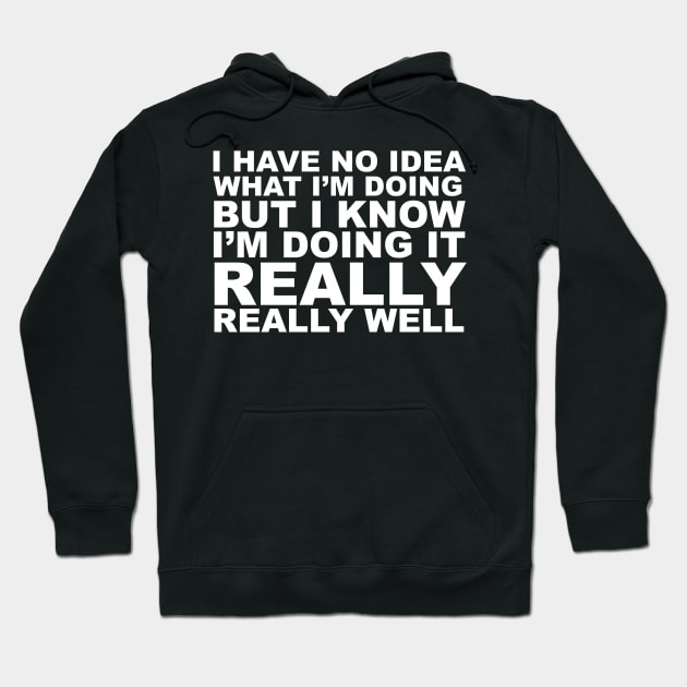 I have no idea what I'm doing Hoodie by lyndsayruelle